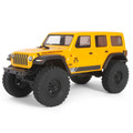 Axial 1/24 SCX24 2019 Jeep Wrangler JLU CRC 4WD Rock Crawler Brushed RTR, Yellow