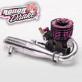 O.S. Speed Ronda Drake 2 (RD2) Engine/75mm Header/TB02-2090SC Pipe Combo Set