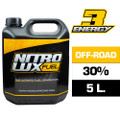 NITROLUX Energy 3 Off-Road PRO Nitro Race Fuel (30%) (5 L.) (1.3 Gal.) (Twenty Liters)