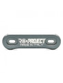 RC-Project Aluminum One Piece Wing Button in Ergal 7075-T6 (Grey.)