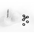 SCHELLE Black Ballstud Washers, 0.5mm Thick