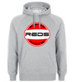  REDS RACING Racing Hoodie- GRAY - 2nd Collection - Medium (APRL0007M)