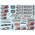 Team Associated B6 Decal Sheet