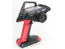 Sanwa Grip & Cover Set RED M12/M12S (Large) - BeachRC.com