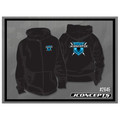 JConcepts Skull Hoodie zip-up sweat shirt (Medium)