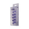 ULTRA PRO: 11CT POLYHEDRAL DICE: ECLIPSE ROYAL PURPLE