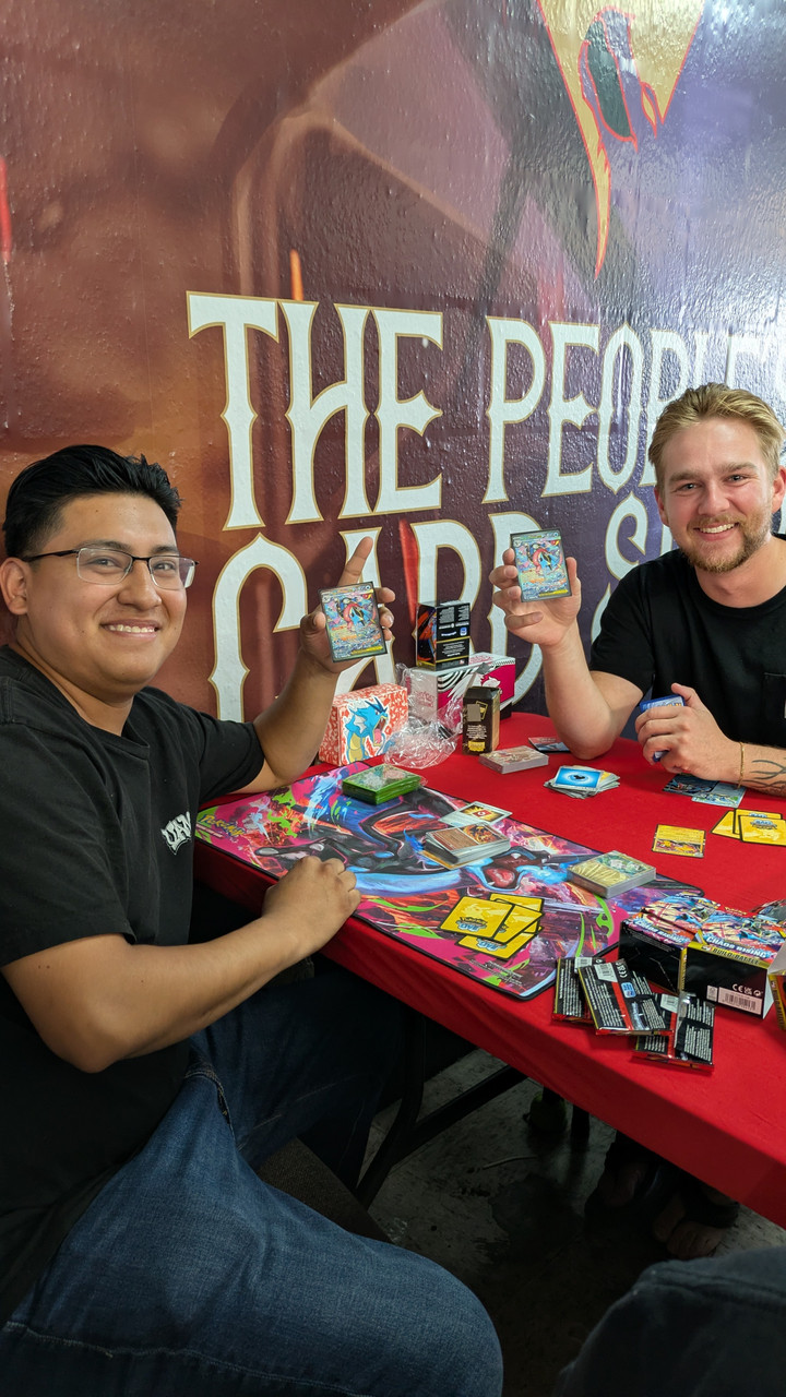 Pokémon Events Las Vegas at The People's Card Shop Pokémon TCG players competing at a weekly event at The People's Card Shop in Las Vegas