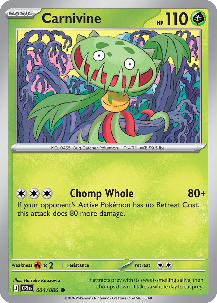 Carnivine (4/86) [Chaos Rising]