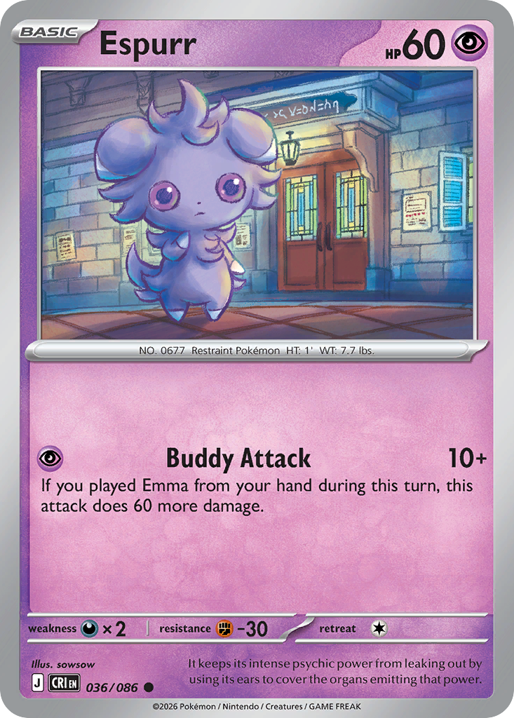Espurr (36/86) [Chaos Rising]