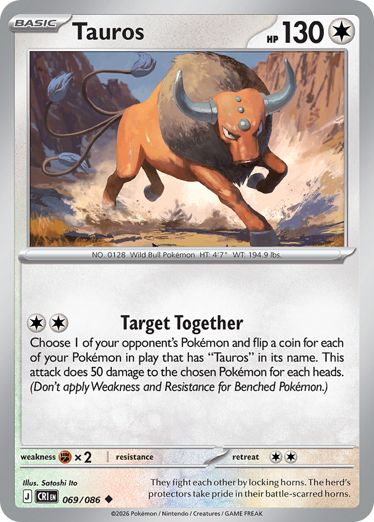 Tauros (69/86) [Chaos Rising]