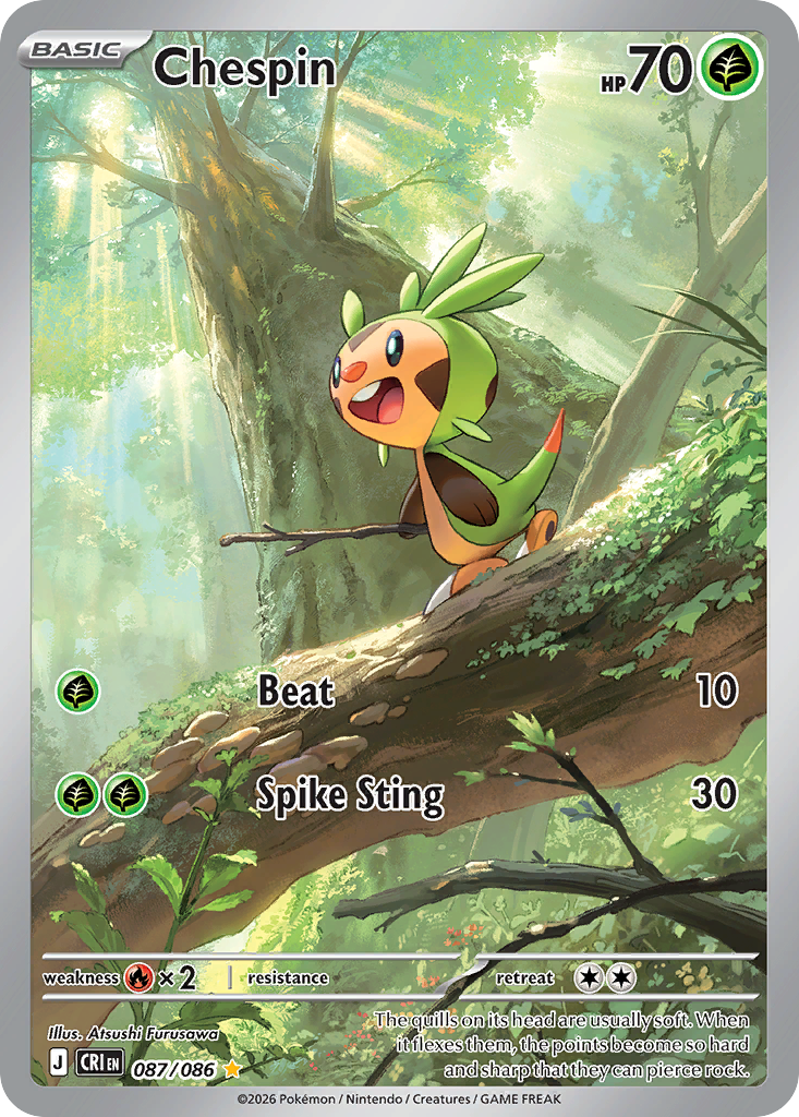 Chespin (87/86) [Chaos Rising]