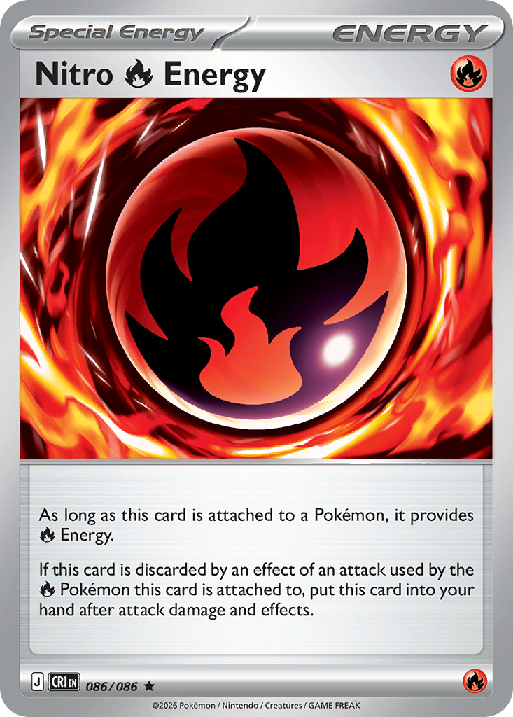 Nitro Fire Energy (86/86) [Chaos Rising]