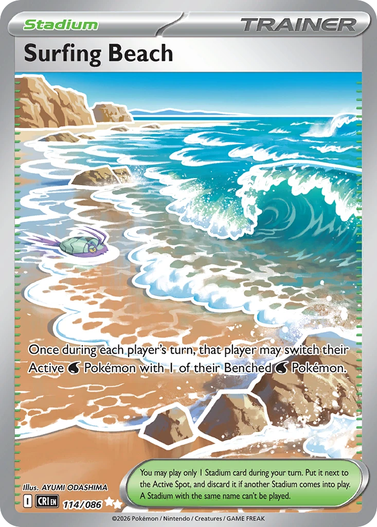 Surfing Beach (114/86) [Chaos Rising]