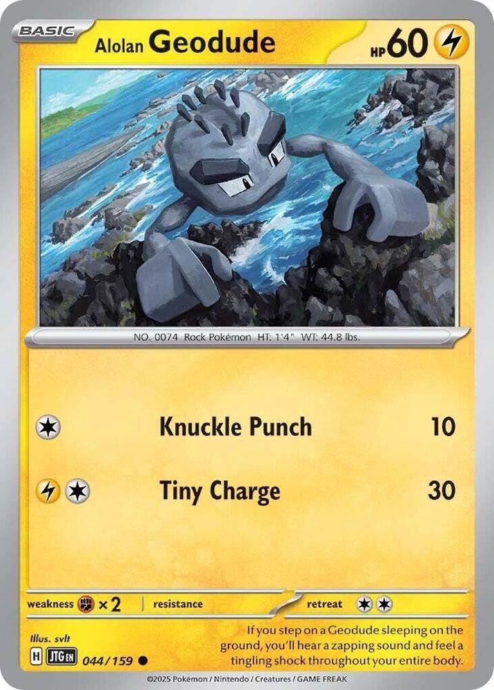 Alolan Geodude (44/159) [Journey Together]