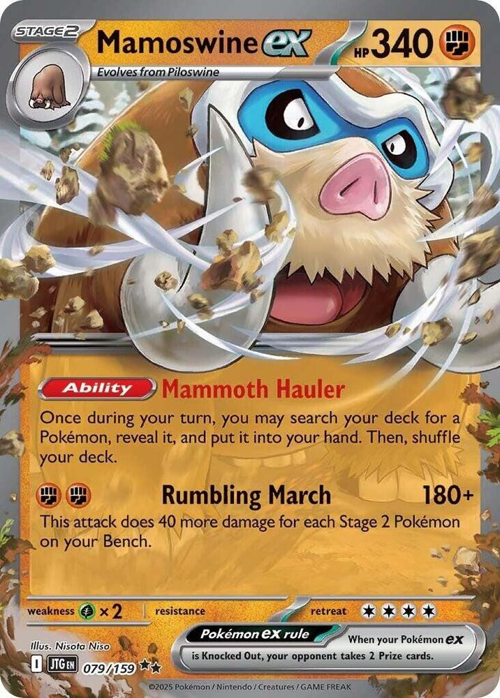 Mamoswine ex (79/159) [Journey Together]