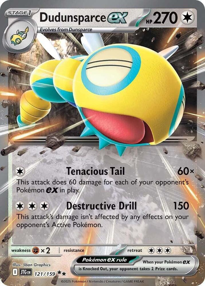 Dudunsparce ex (121/159) [Journey Together]