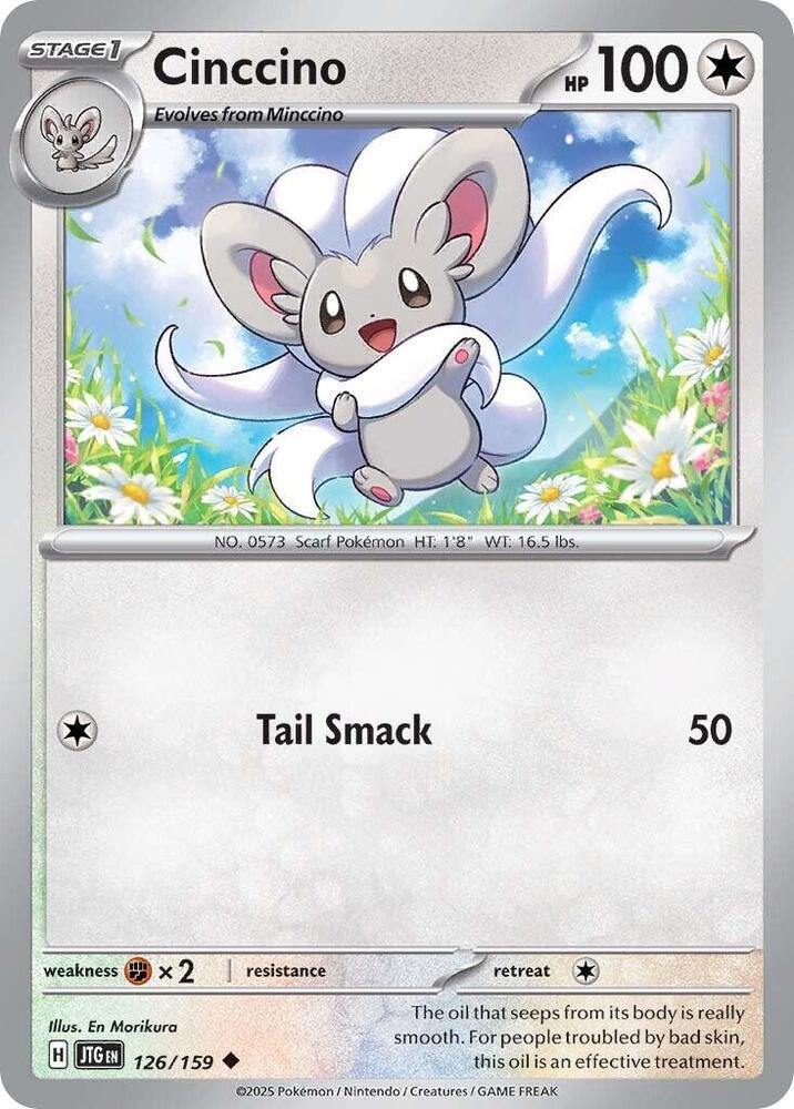 Cinccino (126/159) [Journey Together]