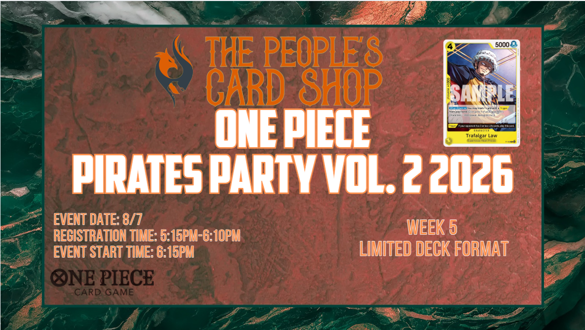 One Piece Card Game Pirate Party V2 2026 Week 5