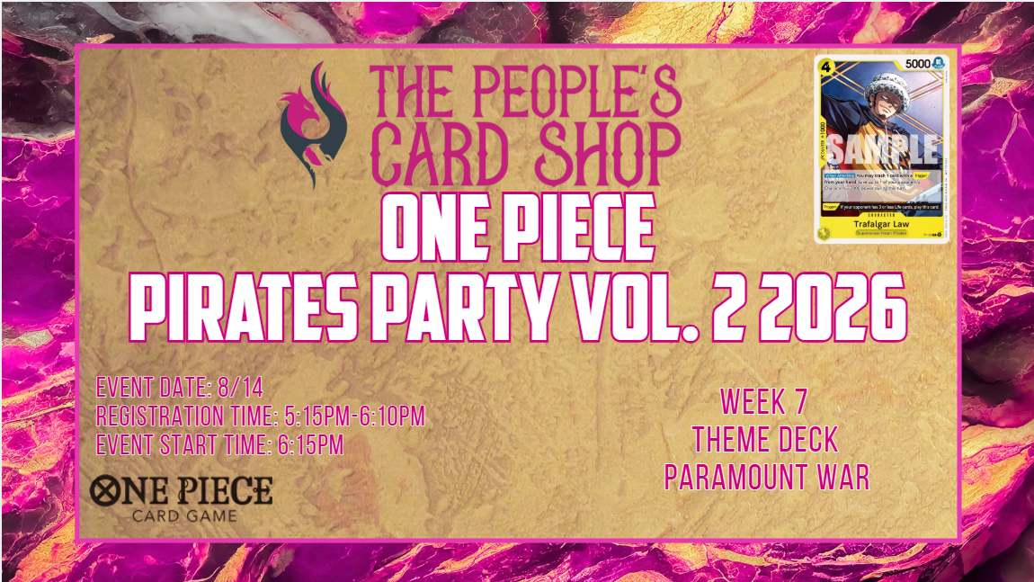 One Piece Card Game Pirate Party V2 2026 Week 7