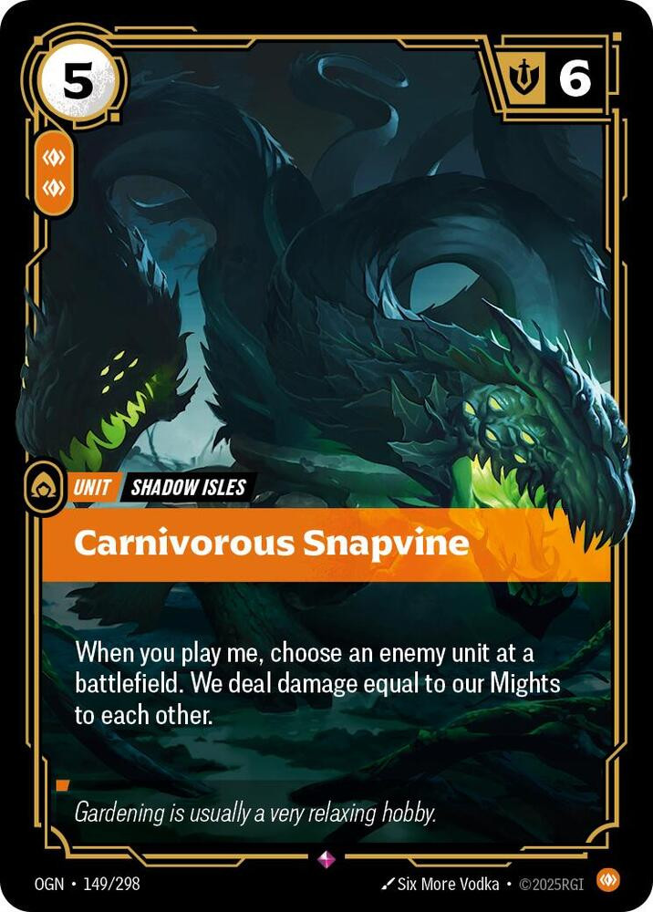 Carnivorous Snapvine (149/298) [Origins]