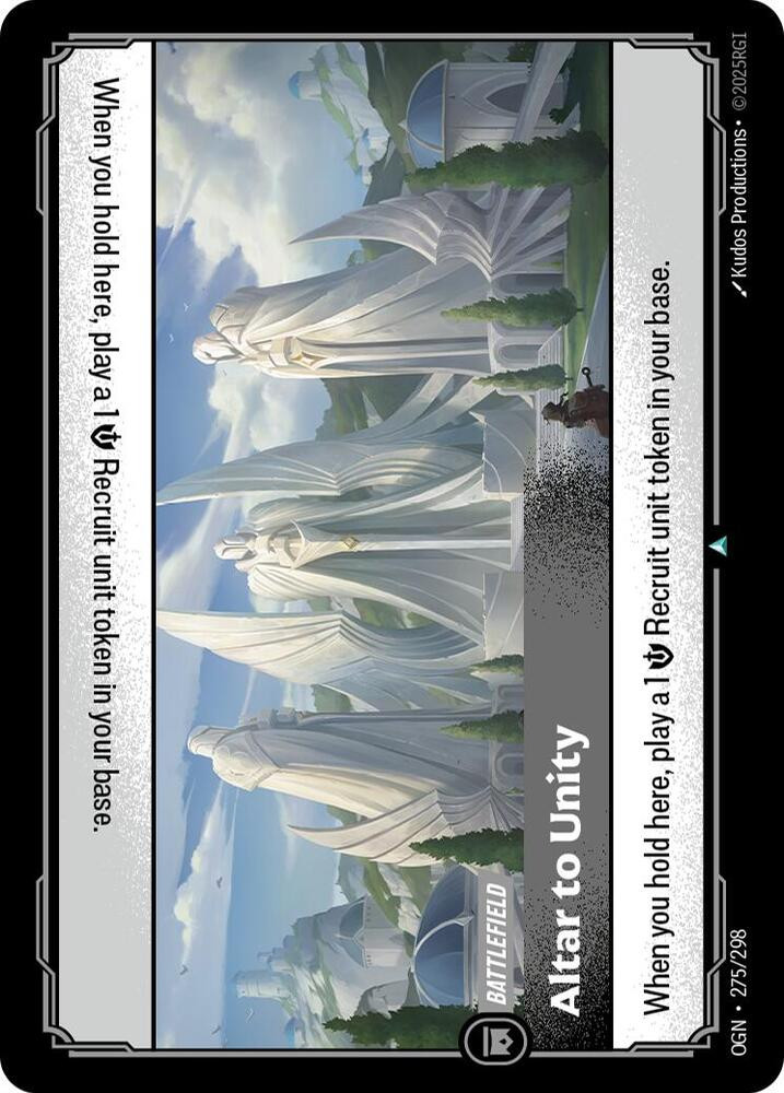 Altar to Unity (275/298) [Origins]
