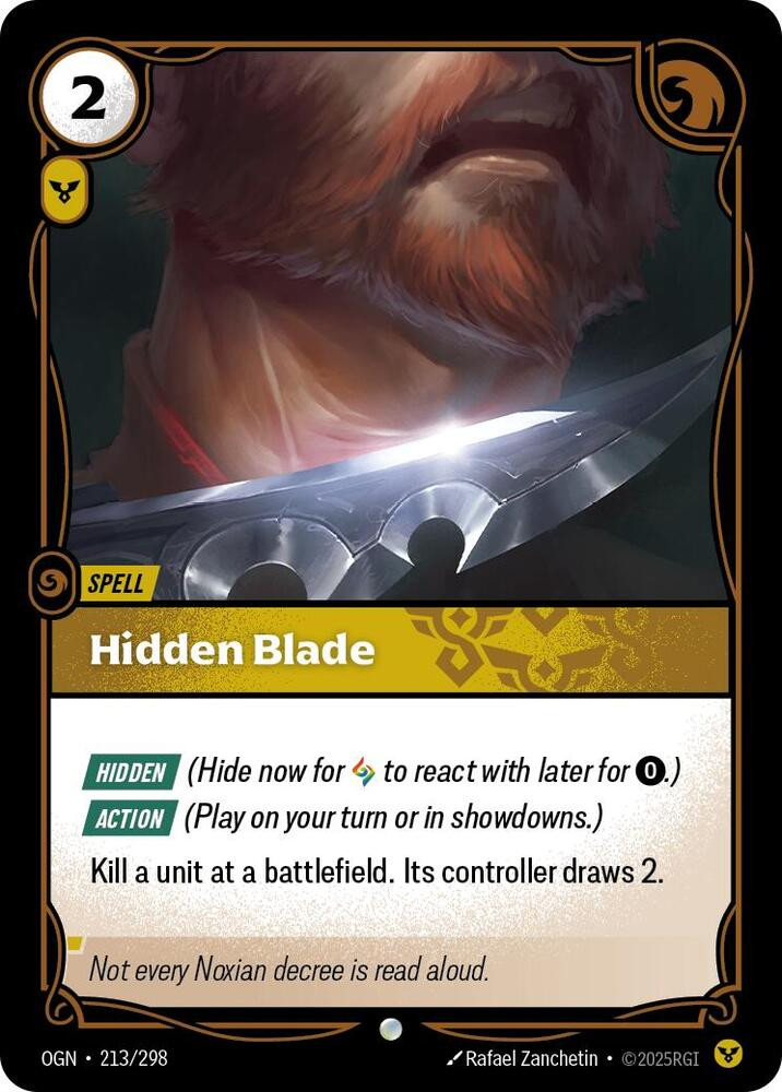 Hidden Blade (213/298) [Origins]
