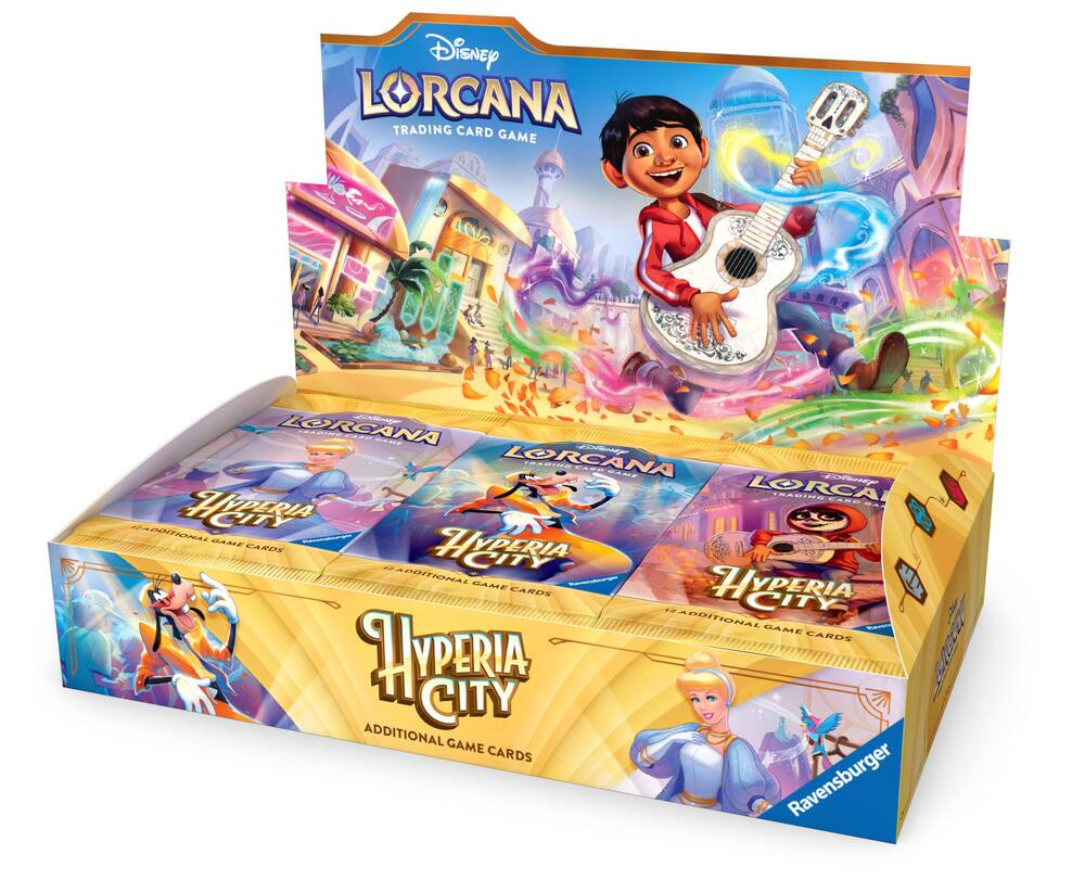 Disney Lorcana Hyperia City Set 14 Booster Box (24 Packs)