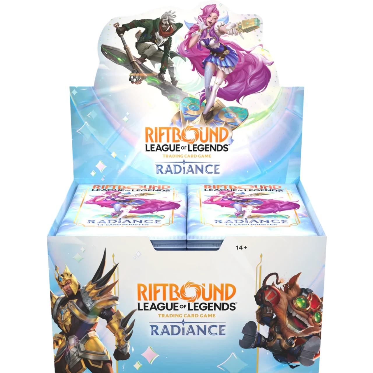 Riftbound Radiance Booster Box (24 Packs) | League of Legends TCG Sealed Box