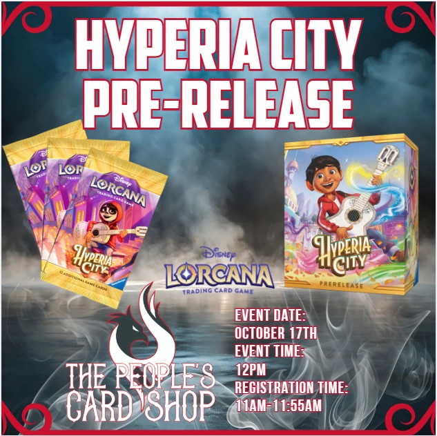 Disney Lorcana - Hyperia City Pre-Release