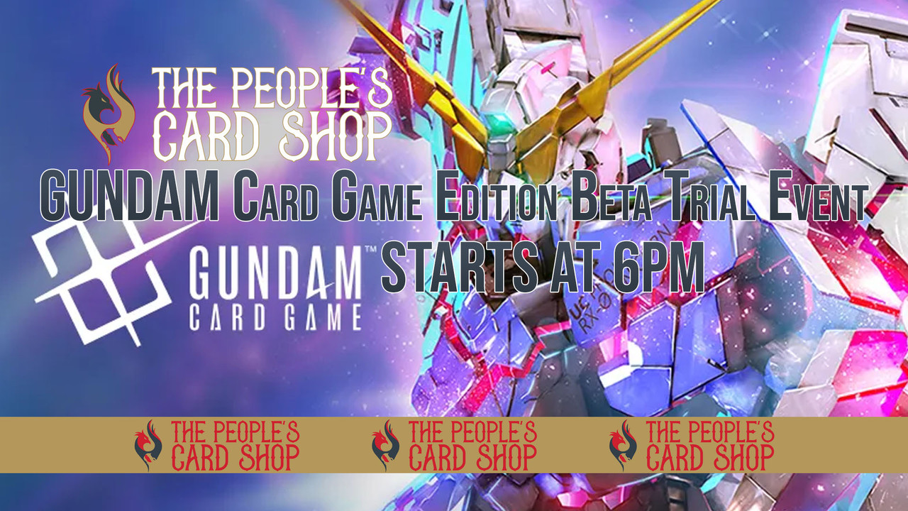 GUNDAM Card Game Edition Beta Trial Event