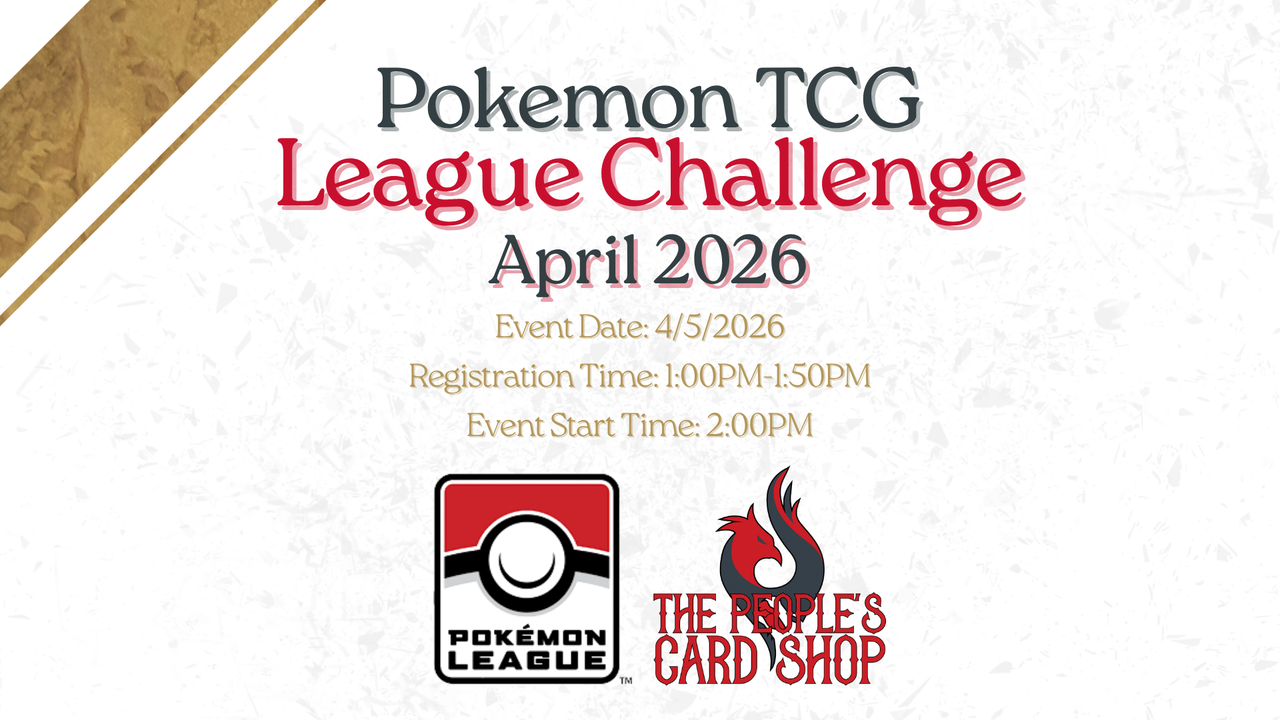 Pokémon TCG League Challenge April 2026