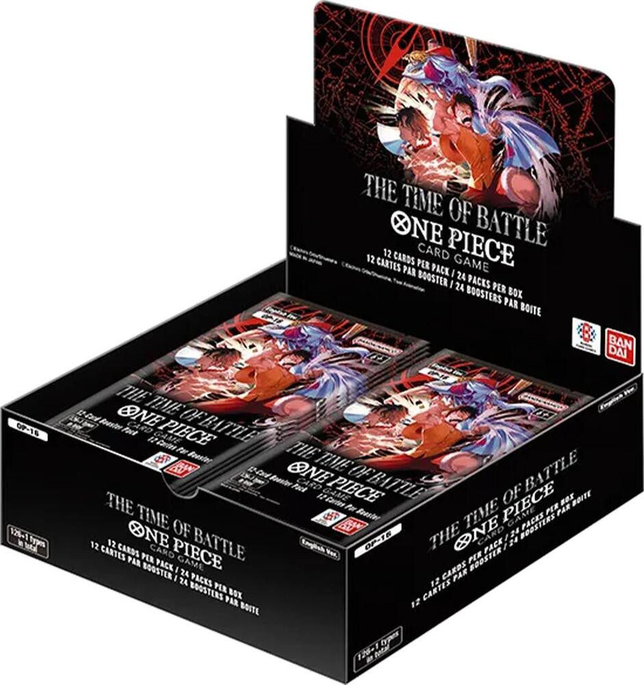 One Piece Card Game The Time of Battle Booster Box (24 Packs) | Sealed TCG Box
