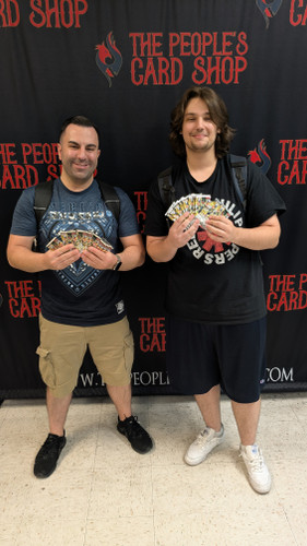 Yu-Gi-Oh! players at The People’s Card Shop in Las Vegas during weekly tournament play
