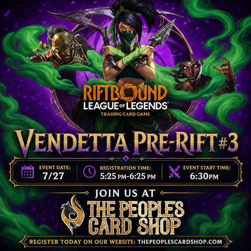 7.27.26 Vendetta Pre-Rift #3 @TPCS