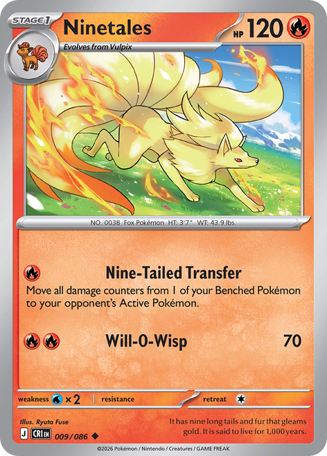 Ninetales (9/86) [Chaos Rising]