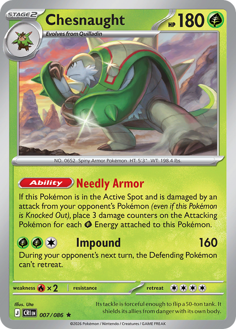 Chesnaught (7/86) [Chaos Rising]