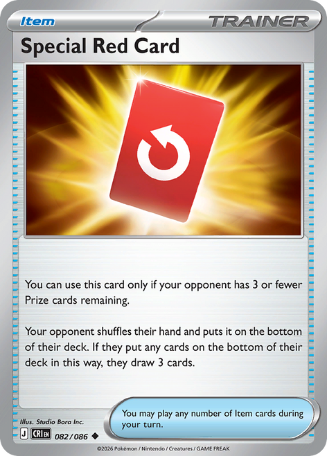 Special Red Card (82/86) [Chaos Rising]
