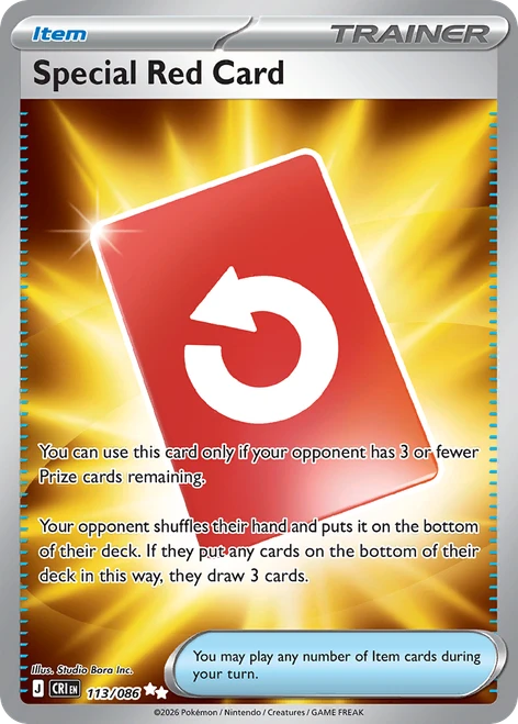 Special Red Card (113/86) [Chaos Rising]