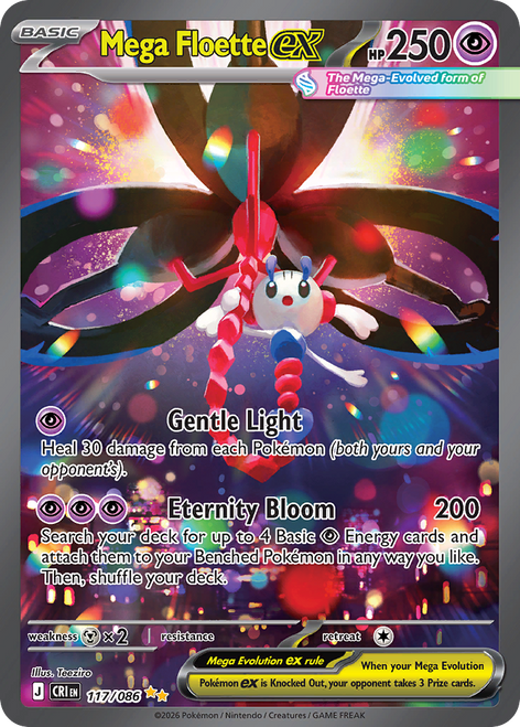 Mega Floette ex (117/86) [Chaos Rising]