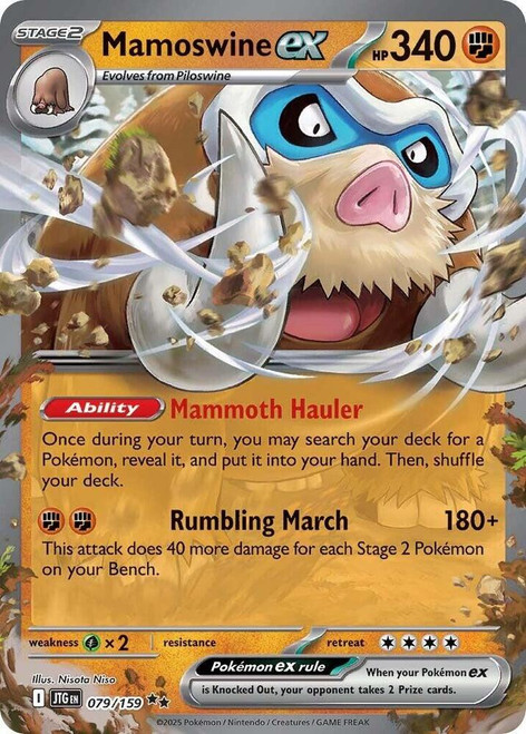Mamoswine ex (79/159) [Journey Together]