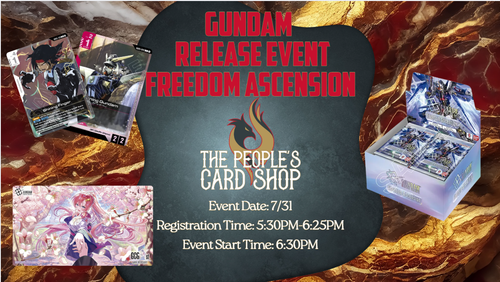 GUNDAM CARD GAME GD05 Release Event #2