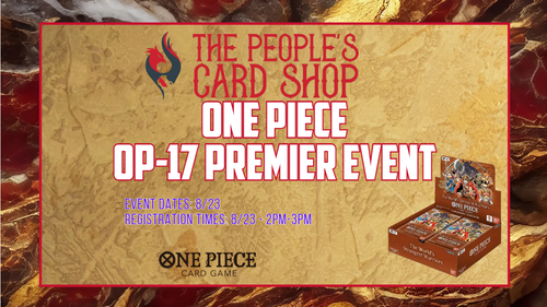 One Piece Card Game OP - 17 Release Event Day 2 at The People's Card Shop