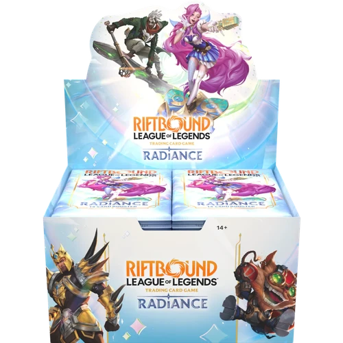 Riftbound Radiance Booster Box (24 Packs) | League of Legends TCG Sealed Box