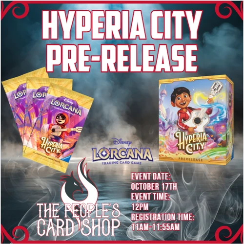 Disney Lorcana - Hyperia City Pre-Release