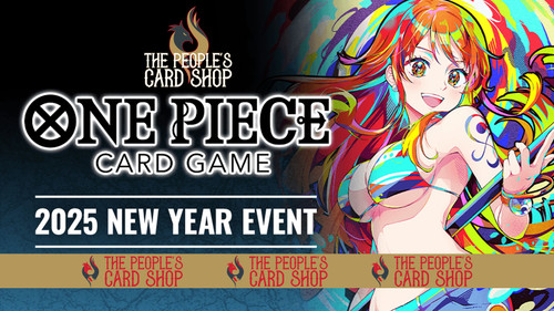One Piece Card Game 2025 New Year Event at The People's Card Shop