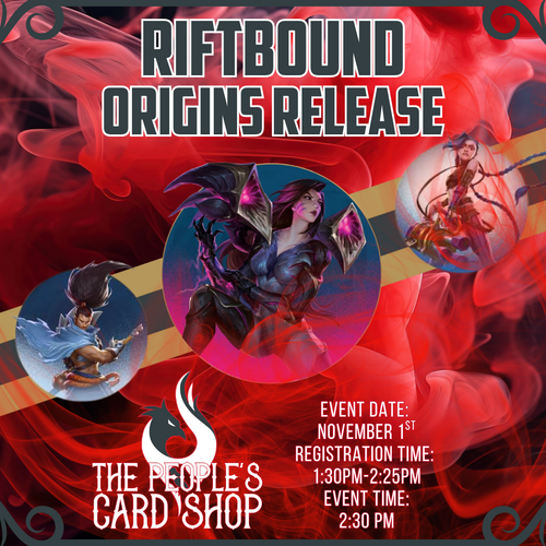 Riftbound Origins Release Event @ The People's Card Shop Riftbound Origins Release Event @ The People's Card Shop