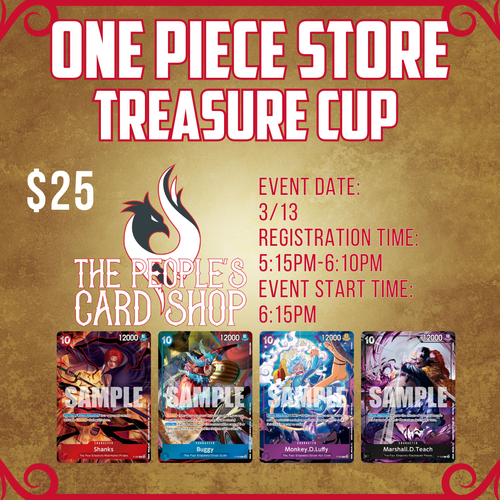 ONE PIECE CARD GAME Store Treasure Cup 2026 March