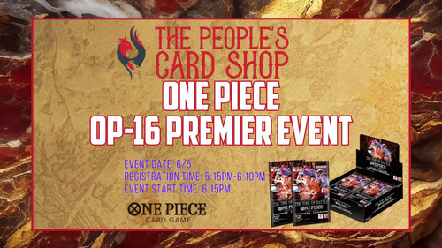 One Piece Card Game OP - 16 Release Event Day 1 at The People's Card Shop
