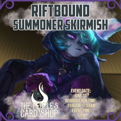 Riftbound Vendetta Summoner Skirmish at The People's Card Shop