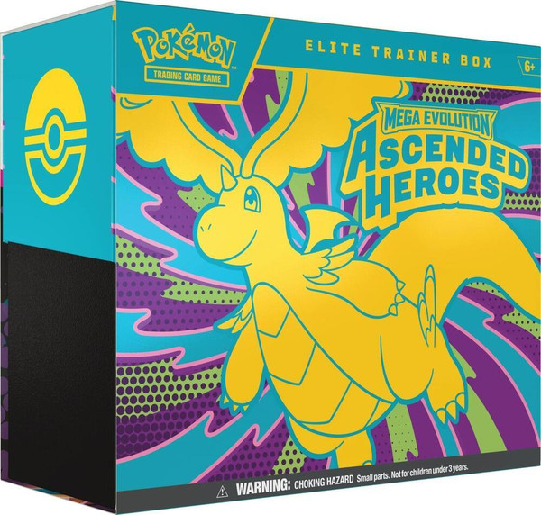Ascendant Heroes ETB Pokémon Ascendant Heroes Elite Trainer Box available at The People's Card Shop in Las Vegas
